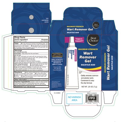 Best Choice Wart Remover Gel (Best Choice Wart Remover Gel 53 039bc)